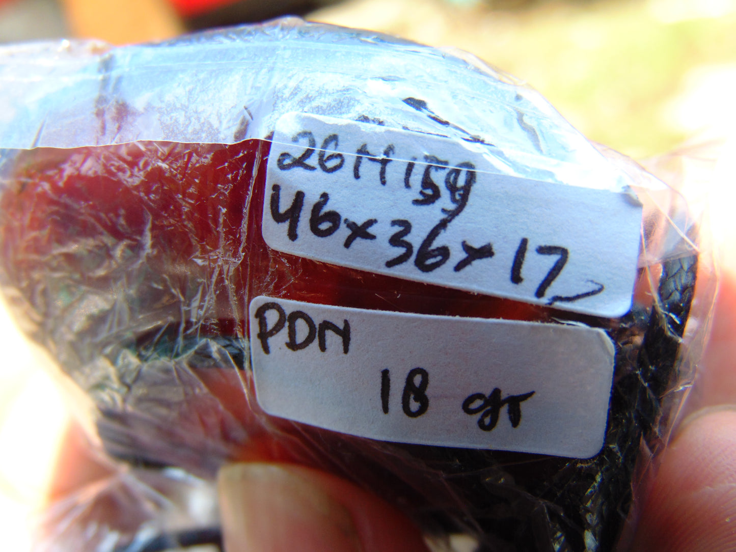 18 gram Pendant Indonesian Blue Amber for Healing 26N159