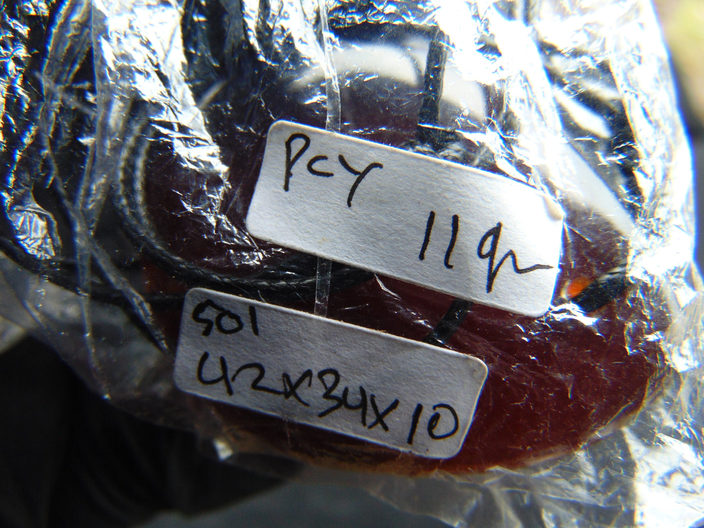11 gram Pendant Indonesian Blue Amber for Healing PCY501