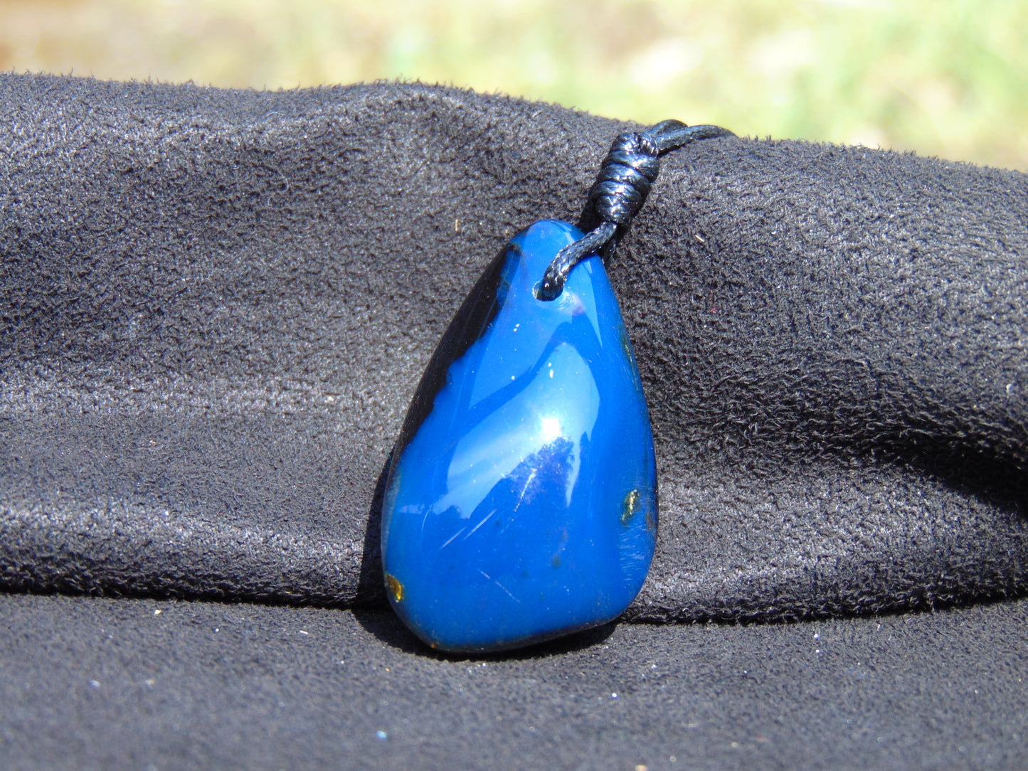 6 gram Pendant Indonesian Blue Amber for Healing 26Y255