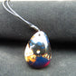 13 gram Teardrop Pendant Indonesian Blue Amber for Healing PCN571
