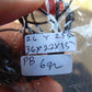 6 gram Pendant Indonesian Blue Amber for Healing 26Y255