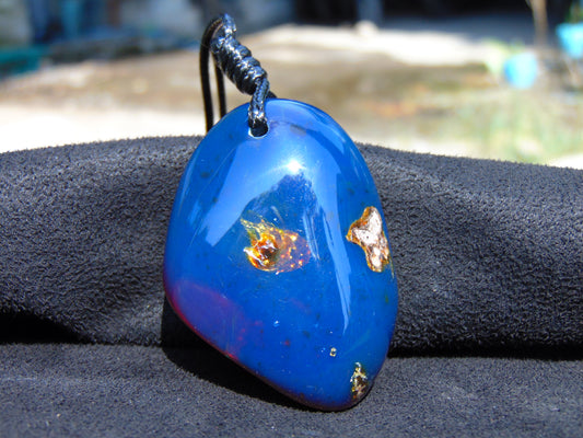 21 gram Pendant Indonesian Blue Amber for Healing 26N148
