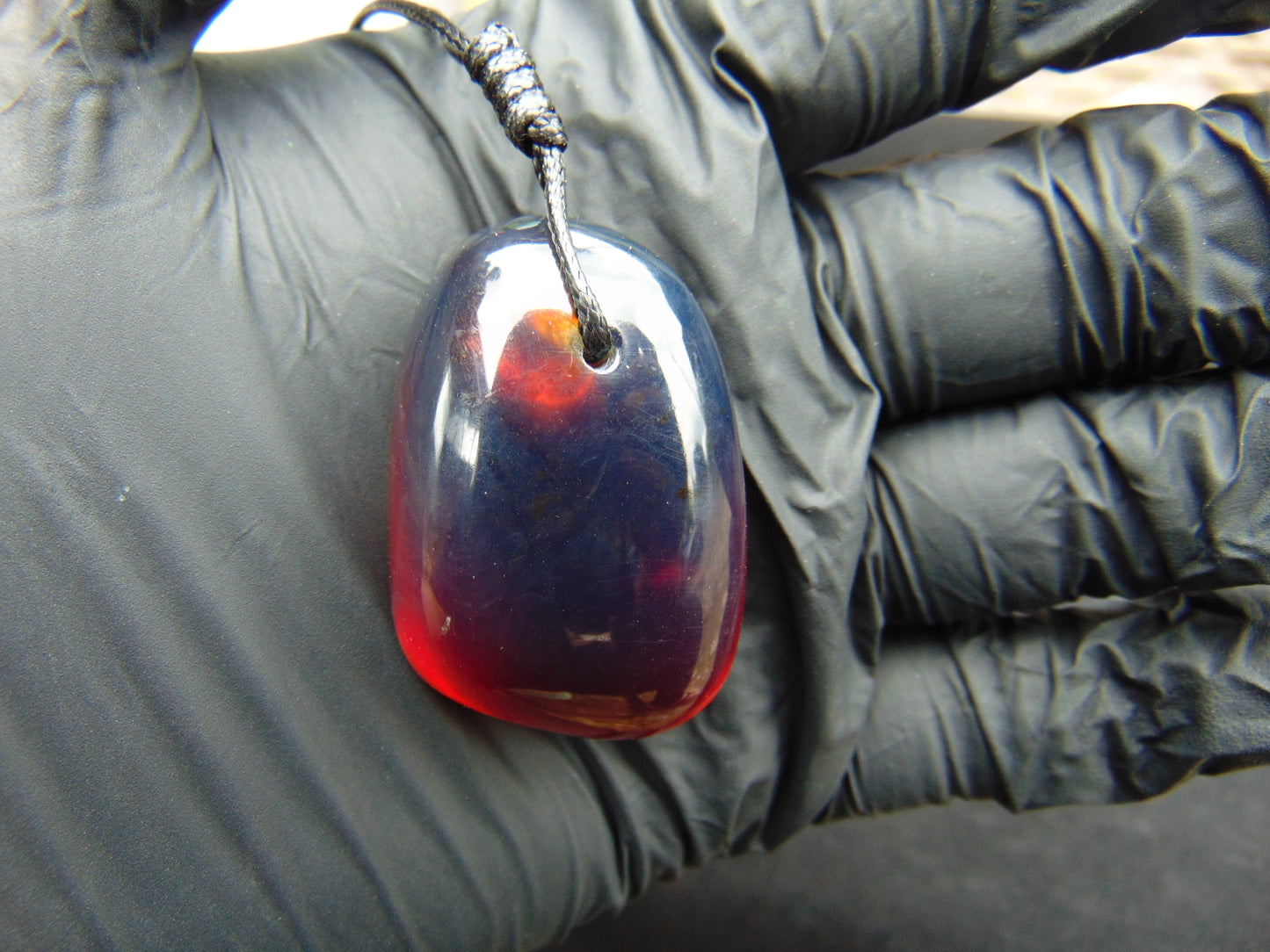 13 gram Pendant Indonesian Blue Amber for Healing PCN277