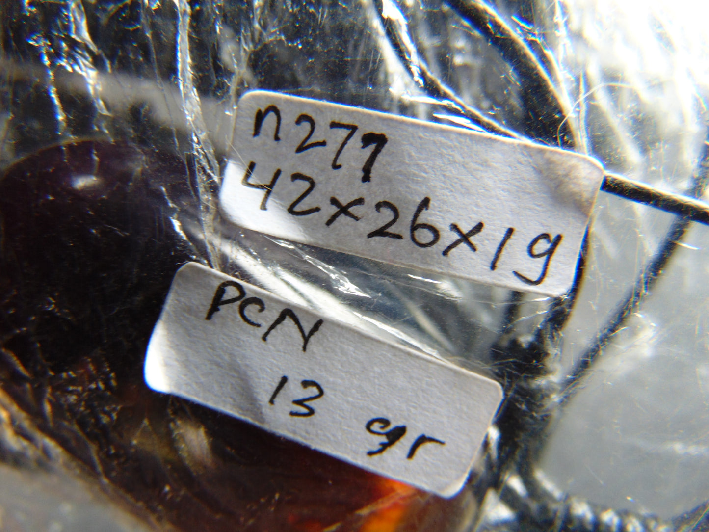 13 gram Pendant Indonesian Blue Amber for Healing PCN277