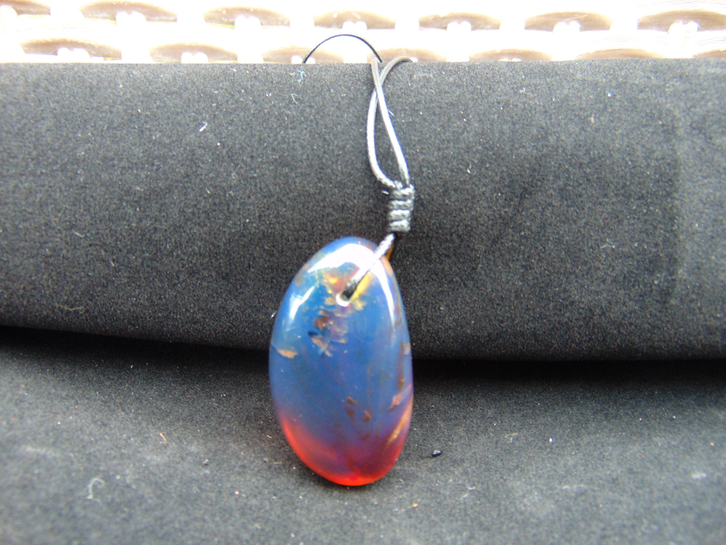 12 gram Pendant Indonesian Blue Amber for Healing PCY620