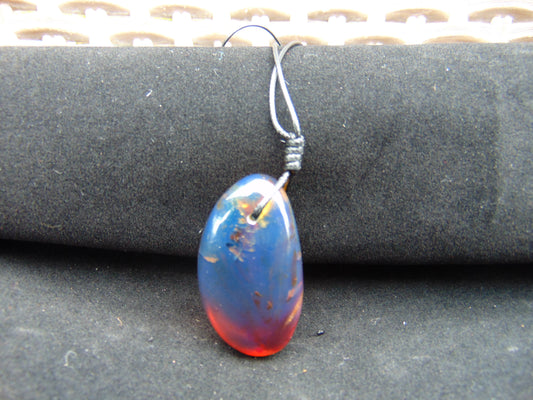 12 gram Pendant Indonesian Blue Amber for Healing PCY620