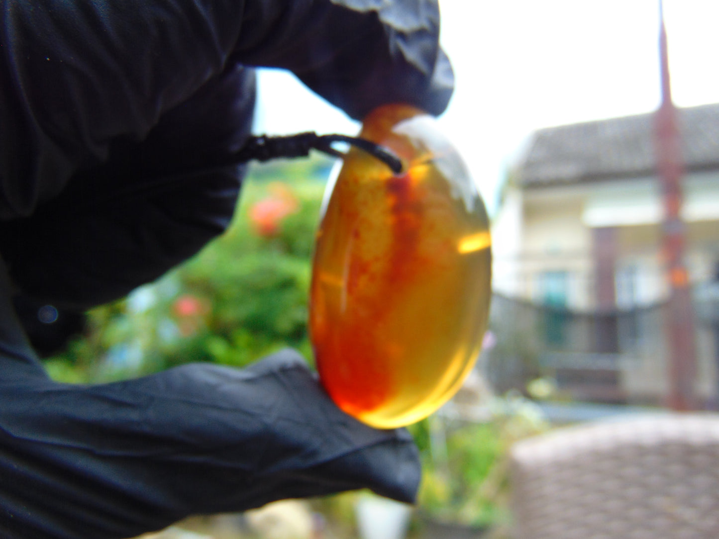 12 gram Pendant Indonesian Blue Amber for Healing PCY620