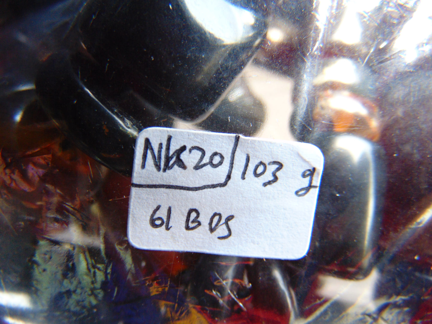 103 gram Small Beads Combination Necklace Indonesian Amber for Healing NK20