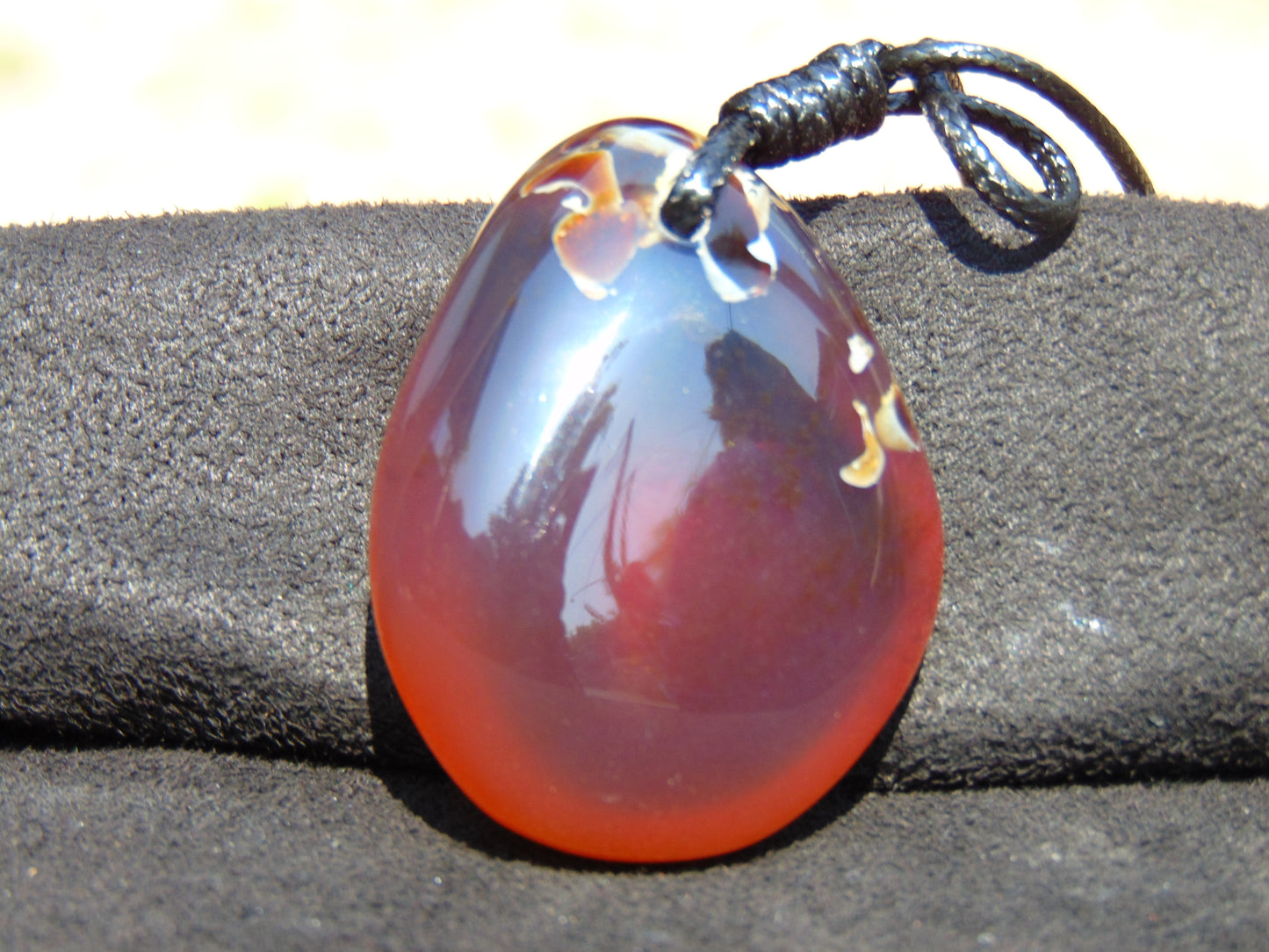17 gram Pendant Indonesian Blue Amber for Healing 26N152