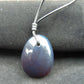 15 gram  Teardrop Pendant Indonesian Blue Amber for Healing PC84