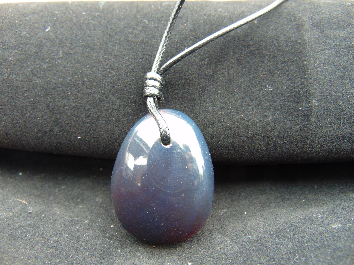 15 gram  Teardrop Pendant Indonesian Blue Amber for Healing PC84