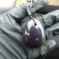 15 gram  Teardrop Pendant Indonesian Blue Amber for Healing PC84