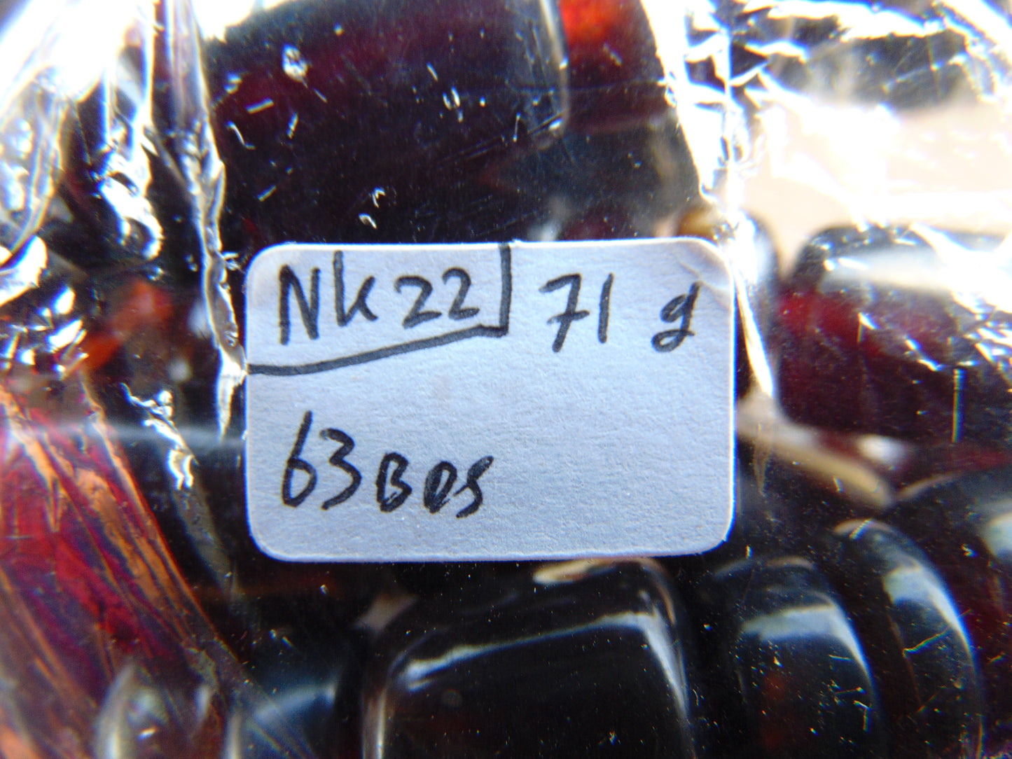 71 gram Small Beads Combination Necklace Indonesian Amber for Healing NK22