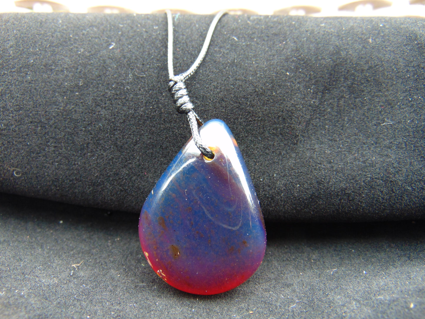 13 gram Pendant Indonesian Blue Amber for Healing PCA994