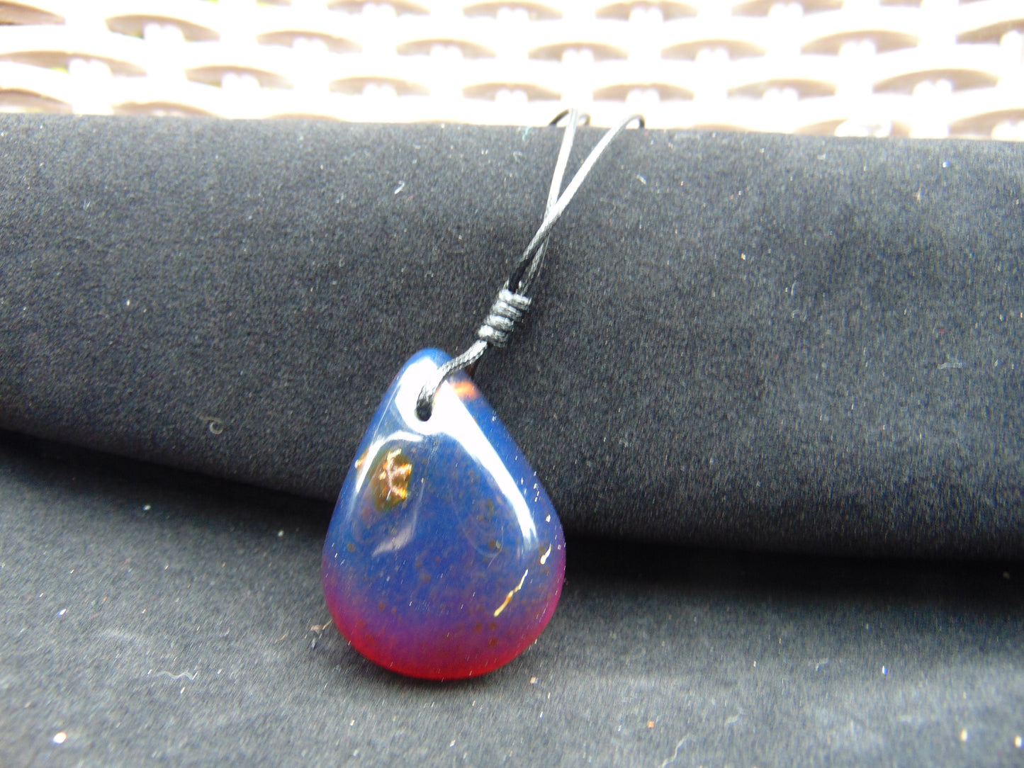 13 gram Pendant Indonesian Blue Amber for Healing PCA994