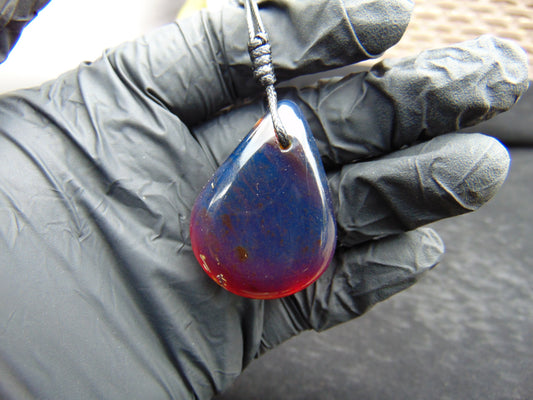 13 gram Pendant Indonesian Blue Amber for Healing PCA994