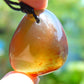 9 gram Pendant Indonesian Blue Amber for Healing 26Y216