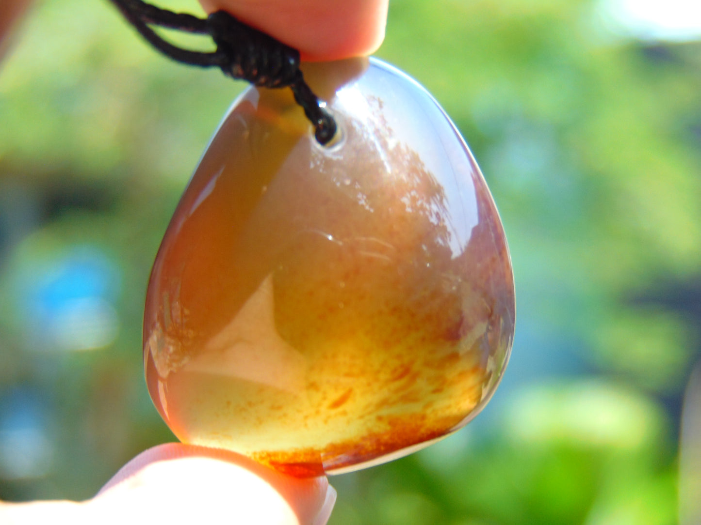 9 gram Pendant Indonesian Blue Amber for Healing 26Y216