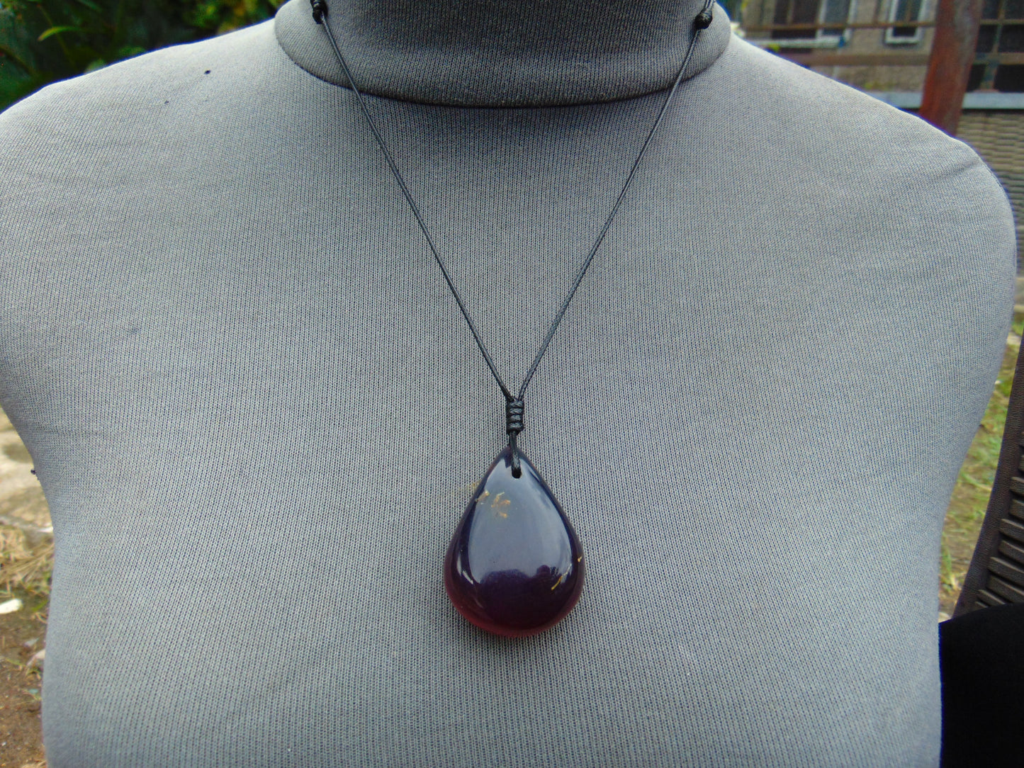 13 gram Pendant Indonesian Blue Amber for Healing PCA994