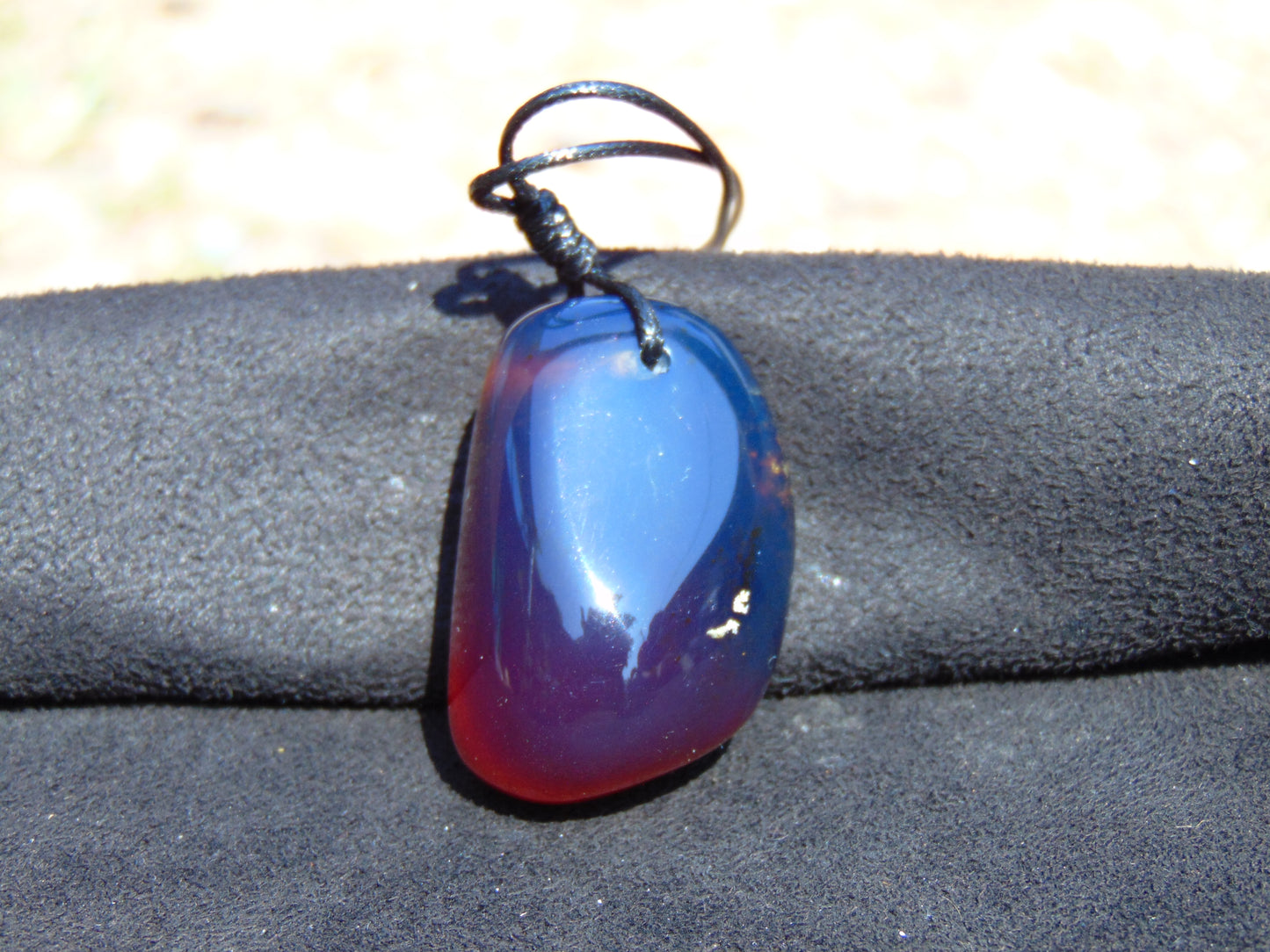 15 gram Pendant Indonesian Blue Amber for Healing 26Y228