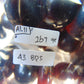 267 gr Big Necklace Indonesian Dark Red Amber for Healing AL11