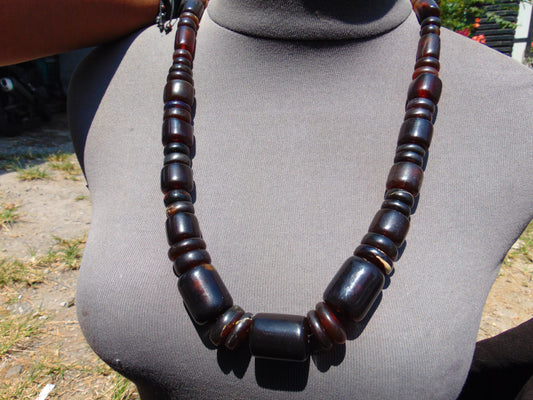 103 gram Small Beads Combination Necklace Indonesian Amber for Healing NK24