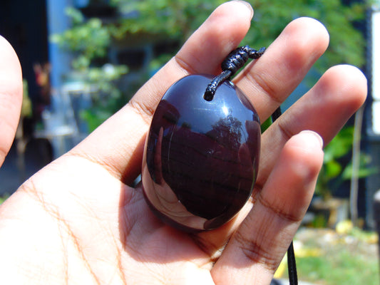 26 gram Pendant Indonesian Cherry Red Amber for Healing 26N155