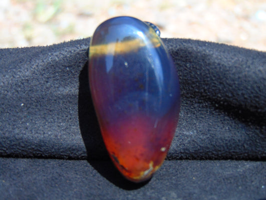 16 gram Pendant Indonesian Blue Amber for Healing 26Y233