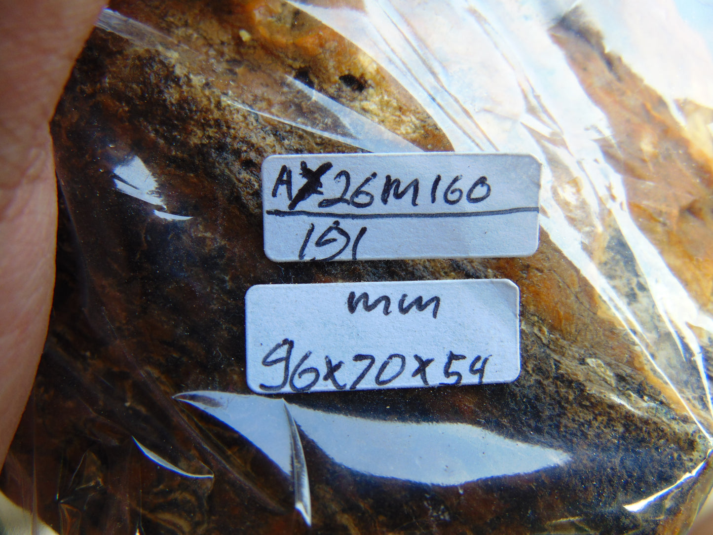 191 gram Polished Indonesia Yellow Aromatic Amber for Healing AY26M160