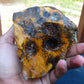 222 gram Polished Indonesia Yellow Aromatic Amber for Healing AY26M162