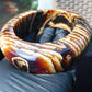 145 gr Big 111x71x30 mm Bangle in hole Indonesian Sumatra Amber for Healing 26B2