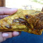 165 gram Polished Indonesia Yellow Aromatic Amber for Healing AY26M156