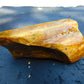 145 gram Polished Indonesia Yellow Aromatic Amber for Healing AY26M145