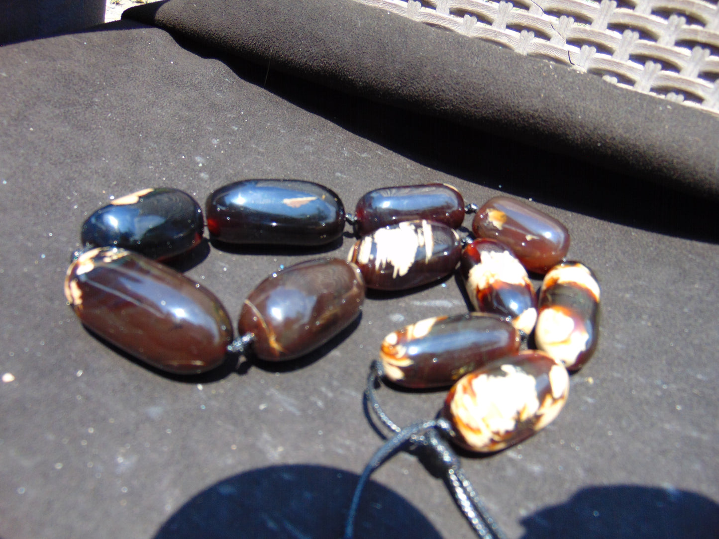 152 gr Big Necklace Indonesian Amber for Healing A11K41
