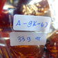 339 gr Big Necklace Indonesian Blue Amber for Healing A9K67