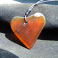 6 gr Heart Pendant Indonesian Amber for Healing 26Y128