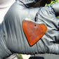6 gr Heart Pendant Indonesian Amber for Healing 26Y128