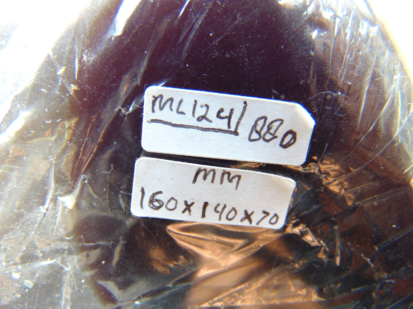 880 gr Full Polished 160x140x70 mm Indonesia Amber for Healing ML124