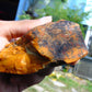 146 gram Polished Indonesia Yellow Aromatic Amber for Healing AY26M155