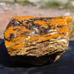 124 gram Polished Indonesia Yellow Aromatic Amber for Healing AY26M158