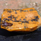 124 gram Polished Indonesia Yellow Aromatic Amber for Healing AY26M158
