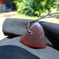 4 gr Heart Pendant Indonesian Red Amber for Healing 25Y154