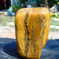 290 gram Polished Indonesia Yellow Aromatic Amber for Healing AY26M157