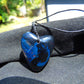 8 gr Heart Pendant Indonesian Blue Amber for Healing 25Y176
