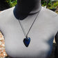 8 gr Heart Pendant Indonesian Blue Amber for Healing 25Y176