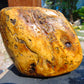 273 gram Polished Indonesia Yellow Aromatic Amber for Healing AY26M154