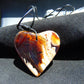 10 gr Heart Pendant Indonesian White Amber for Healing 25Y217