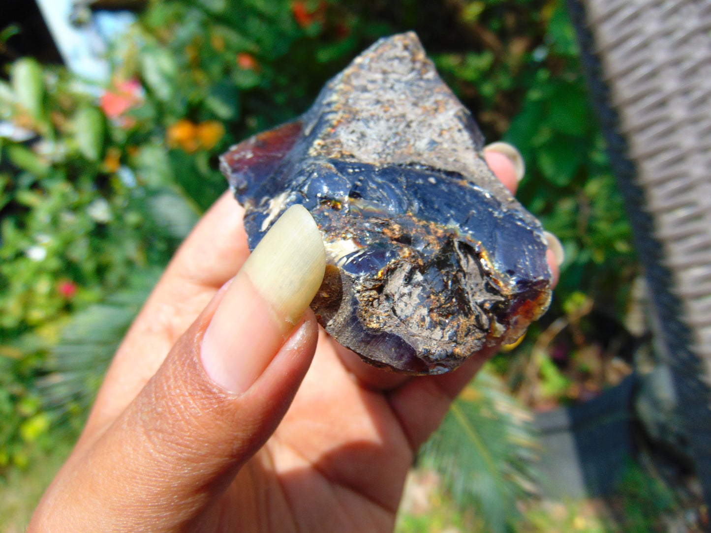 32 gram Rough Raw Indonesian Blue Amber for Healing AGRB136