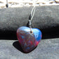 7 gr Heart Pendant Indonesian Blue Amber for Healing 25Y182