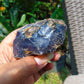 81 gram Rough Raw Indonesian Blue Amber for Healing RBAR90